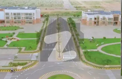 ULTRA PRIME 3 SIDES CORNER COMMERCIAL PLOT FOR SALE DHA CITY KARACHI SECTOR 2