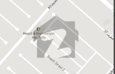 ULTRA PRIME WEST OPEN RESIDENTIAL PLOT FOR SALE TIPU SULTAN STREET 2, DHA PHASE 8 ZONE E, KARACHI