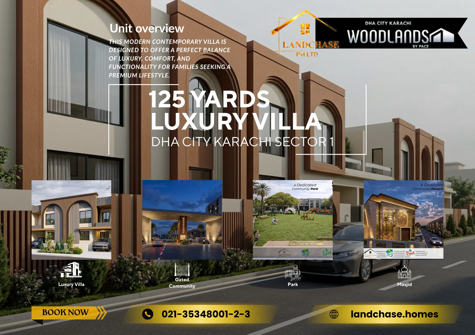 White and Grey Modern Real Estate
